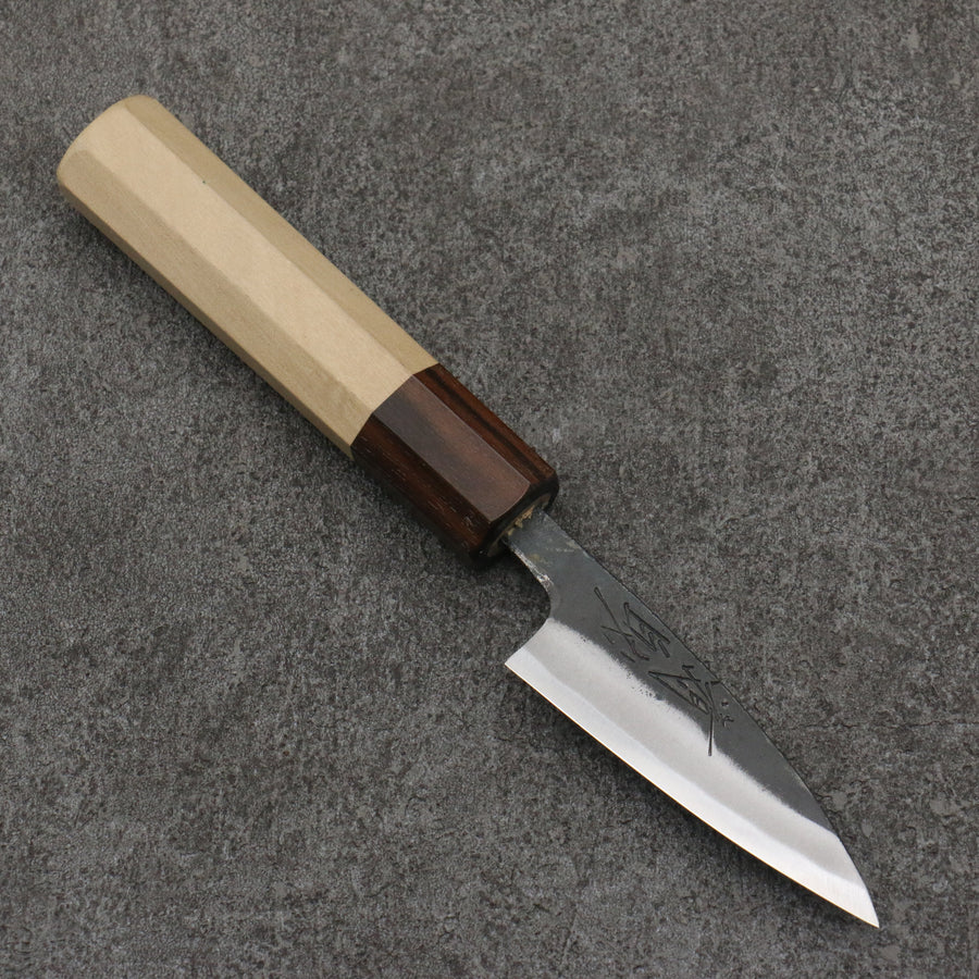 Seisuke Hamono Blue #1 Kurouchi 75mm Paring Knife - The Sharp Chef