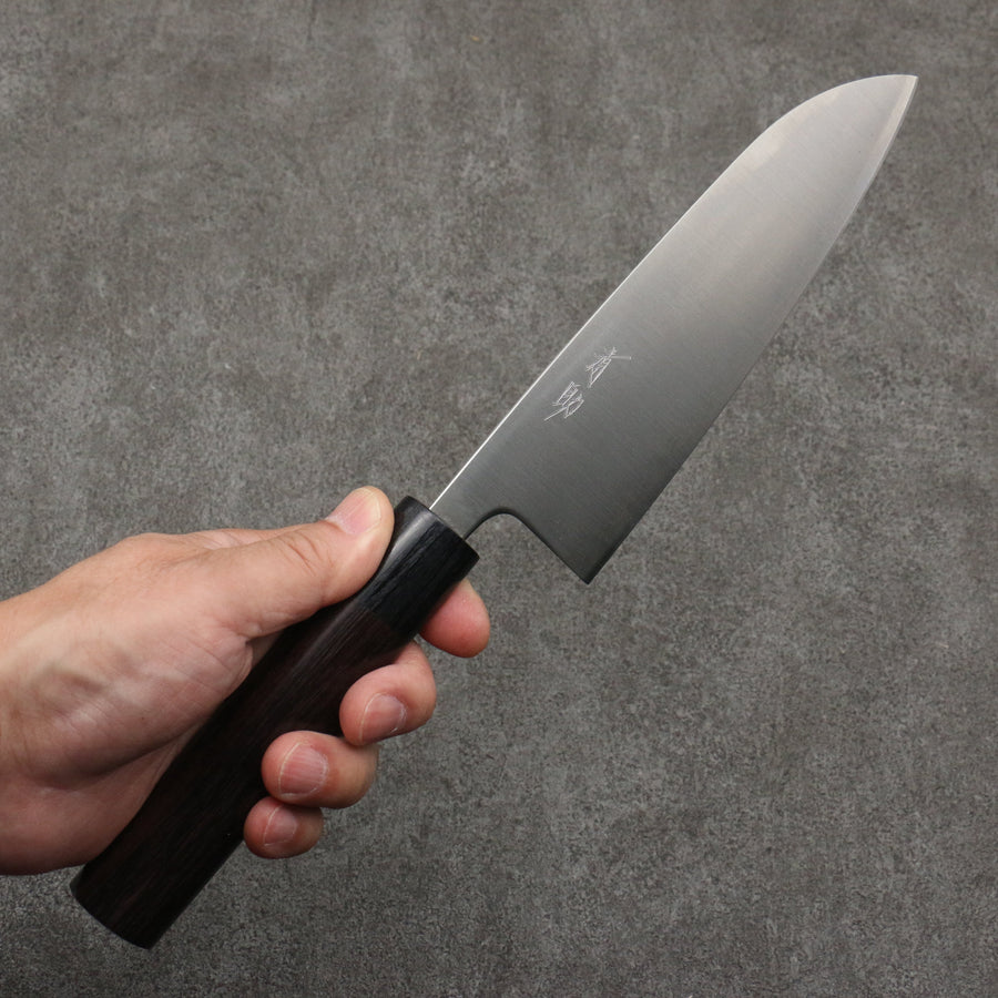 Seisuke Hamono Blue Super Migaki 165mm Santoku - The Sharp Chef