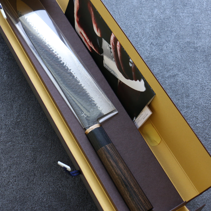 Shizu Gen VG10 Hammered Black 240mm Gyuto - The Sharp Chef