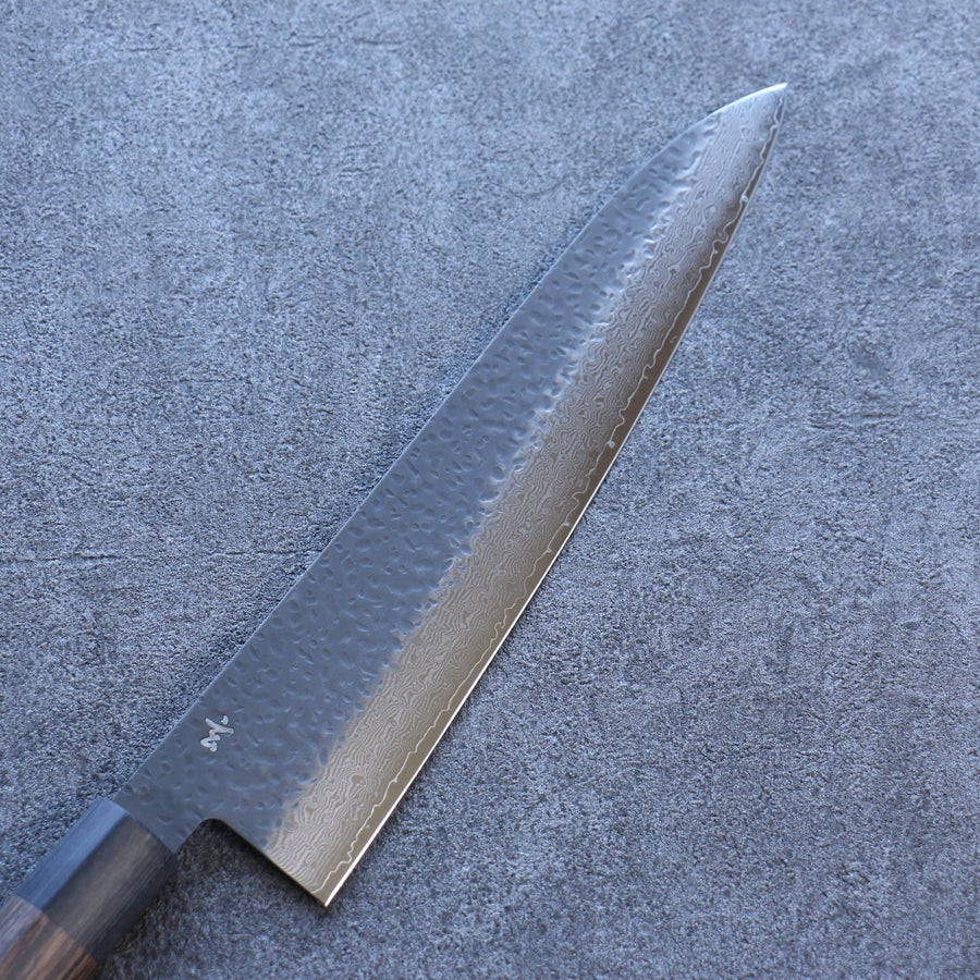 Shizu Gen VG10 Hammered Black 240mm Gyuto - The Sharp Chef