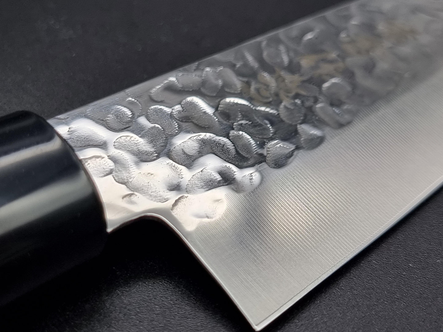 Kanetsune Hammered Stainless 240mm Gyuto - The Sharp Chef