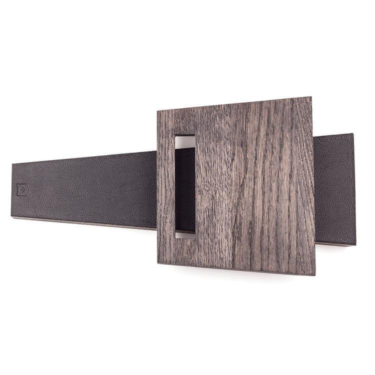 Piotr the Bear Black Leather Magnetic Knife Stand - The Sharp Chef