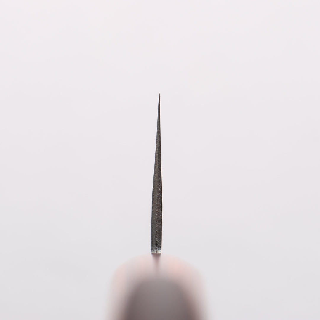 Masutani VG1 Hammered Damascus 180mm Gyuto with Brown Handle - The Sharp Chef