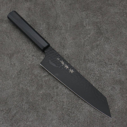 Sakai Takayuki Kurokage VG10 Hammered 190mm Kiritsuke Gyuto with Teflon Coating - The Sharp Chef