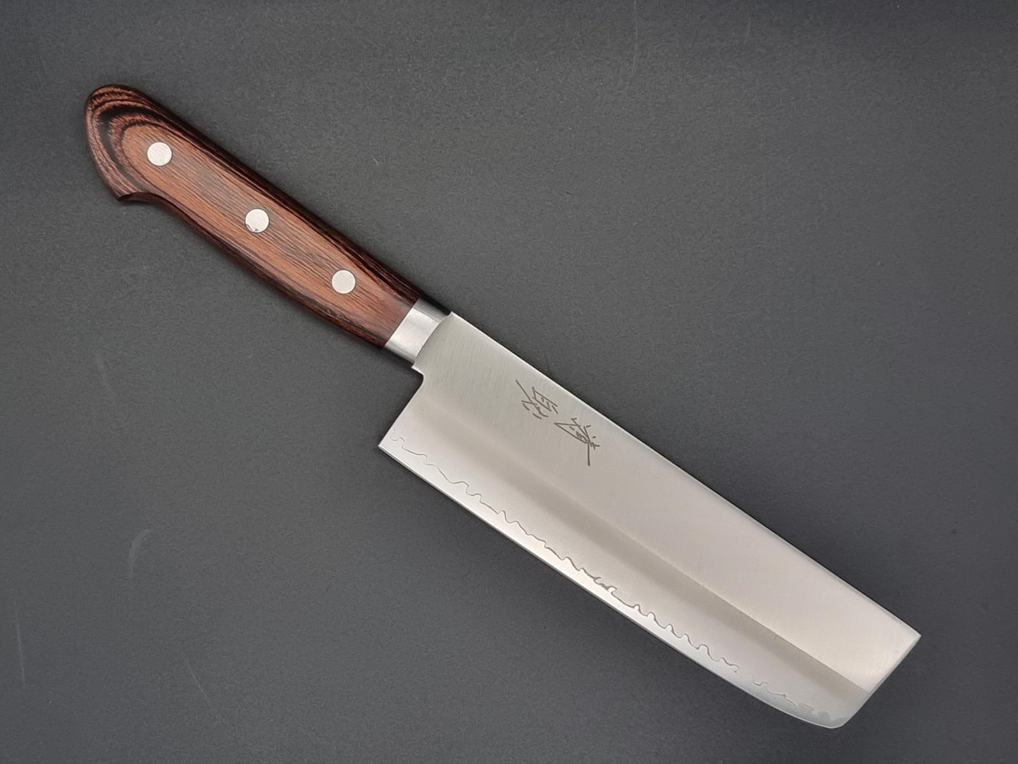 Seisuke Hamono VG1 Kasumitogi 165mm Nakiri - The Sharp Chef