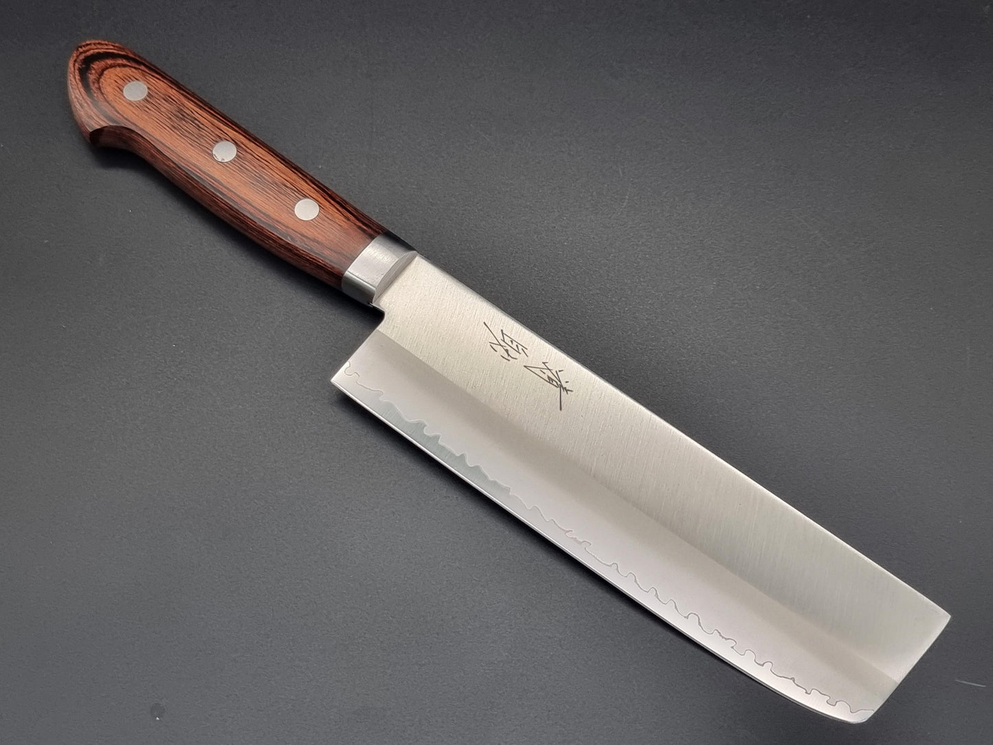 Seisuke Hamono VG1 Kasumitogi 165mm Nakiri - The Sharp Chef