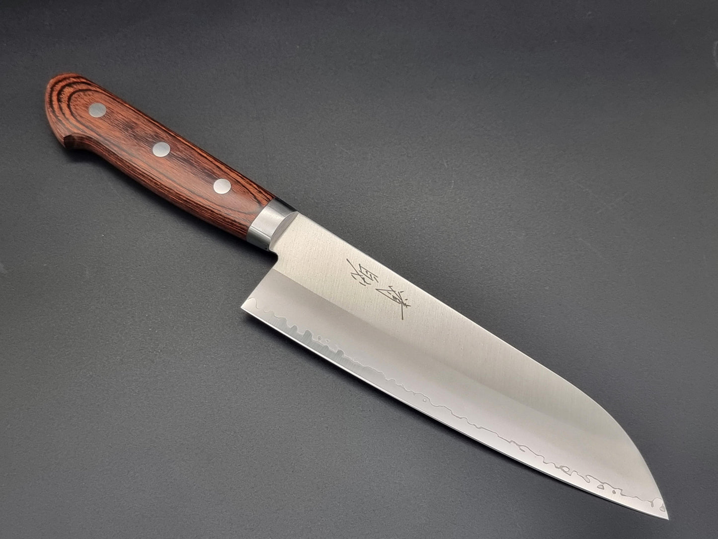 Seisuke Hamono VG1 Kasumitogi 165mm Santoku - The Sharp Chef