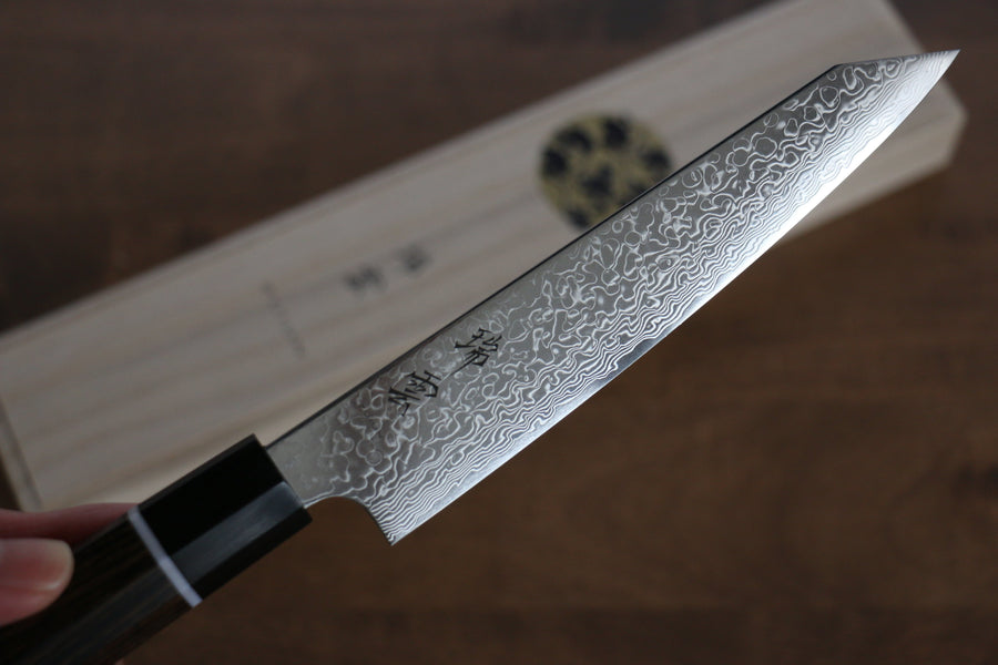 Seki Kanetsugu ZUINN SG2 Damascus 150mm Kiritsuke Petty Knife