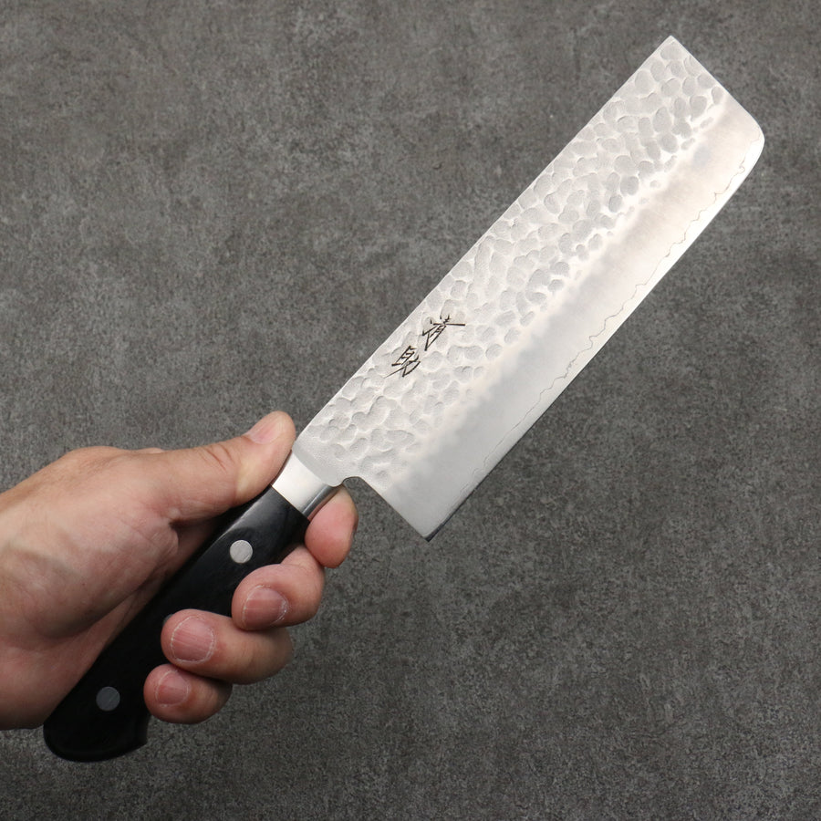 Seisuke Hamono AUS8 Hammered 165mm Nakiri