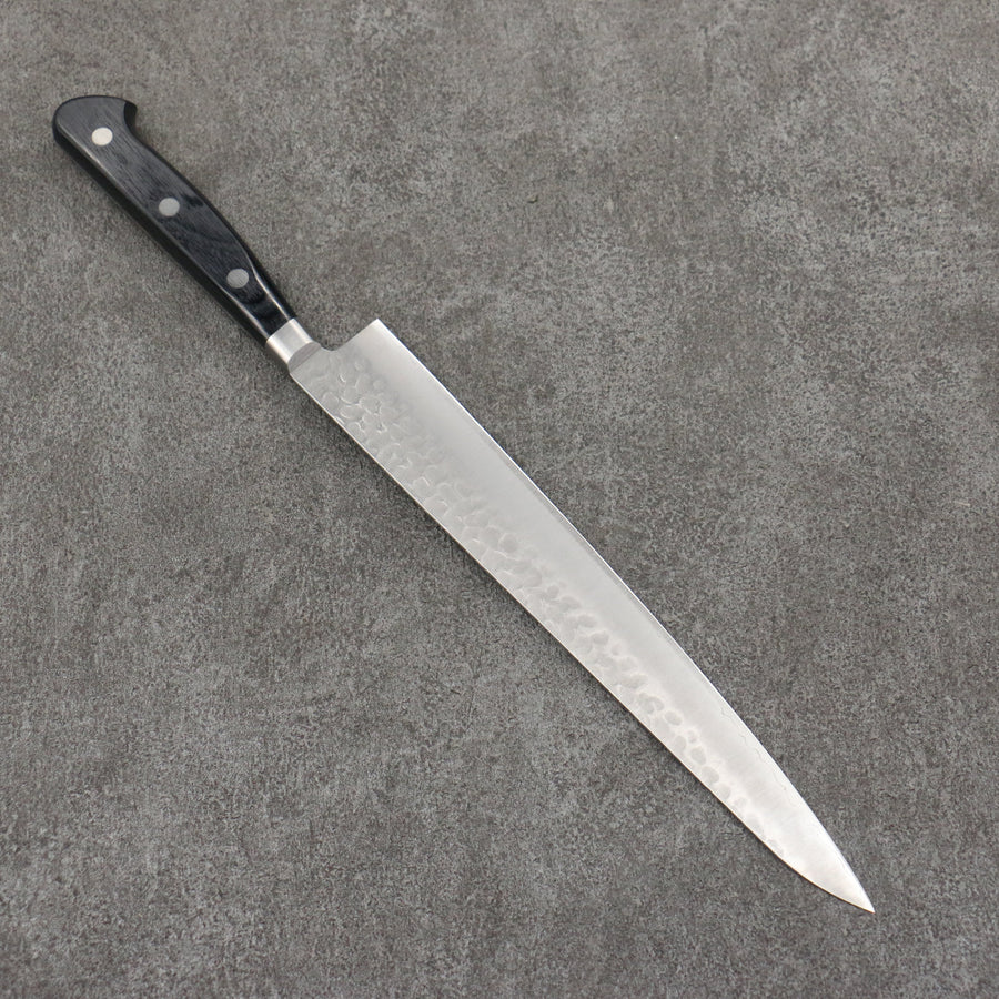 Seisuke Hamono AUS8 Hammered Sujihiki 240mm