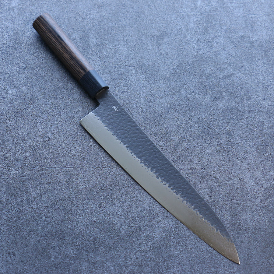 Shizu Gen VG10 Hammered Black 240mm Gyuto