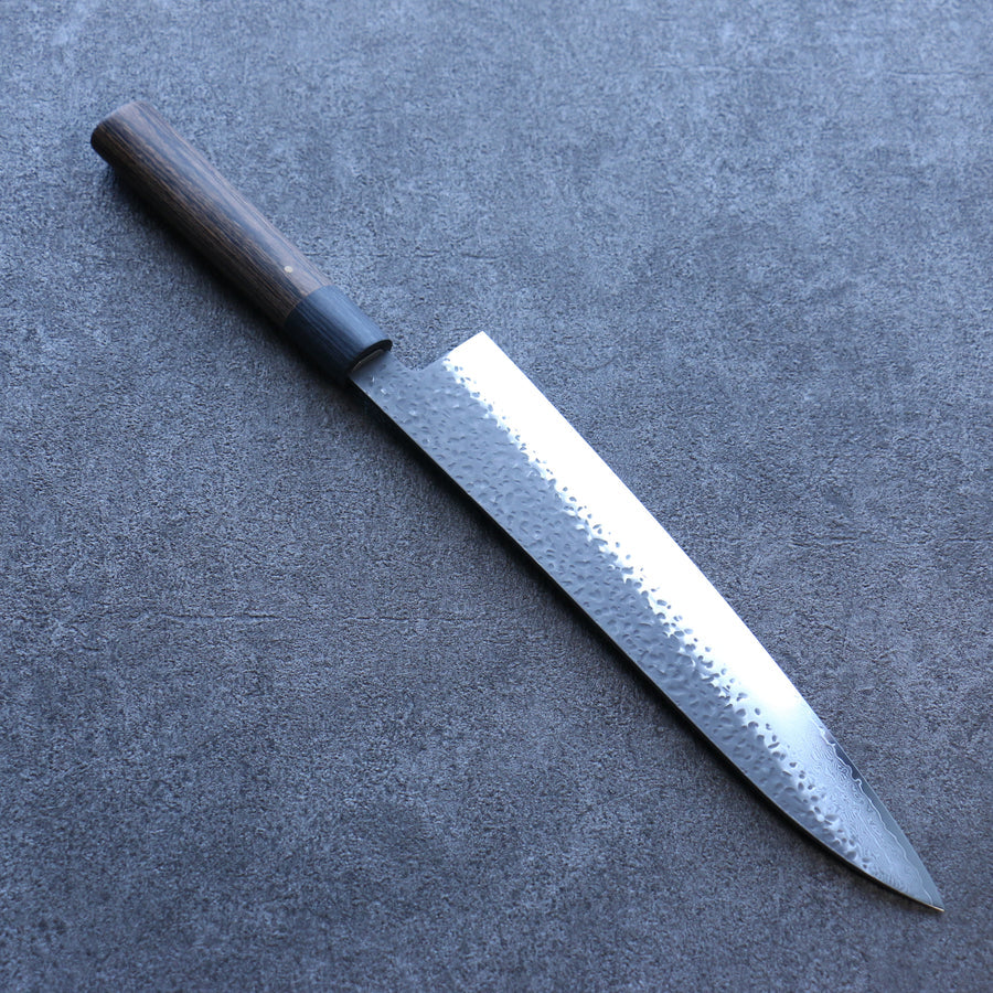 Shizu Gen VG10 Hammered Black 240mm Gyuto