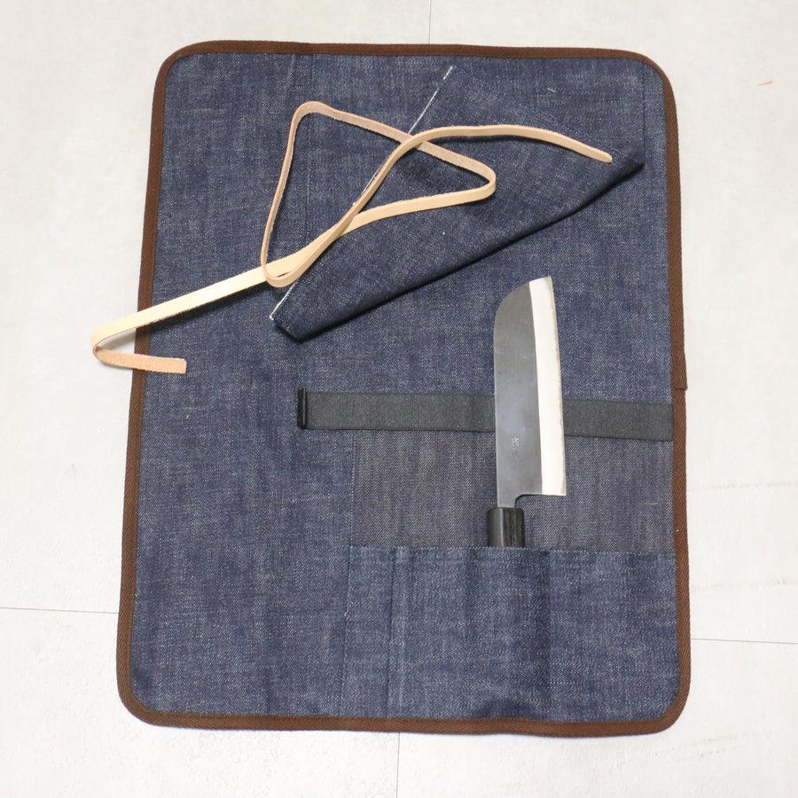 West Japan Tools Knife Roll for 3 Knives - The Sharp Chef