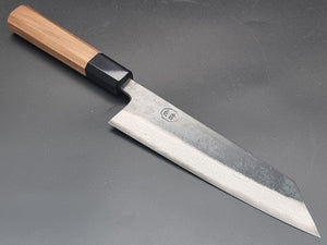 Hatsukokoro Kumokage Blue #2 Kurouchi Damascus 180mm Bunka - The Sharp Chef