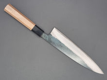 Hatsukokoro Kumokage Blue #2 Kurouchi Damascus 240mm Gyuto - The Sharp Chef