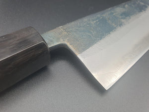 Hatsukokoro Kurosagi Blue Super (AS) Kurouchi 210mm Gyuto - The Sharp Chef