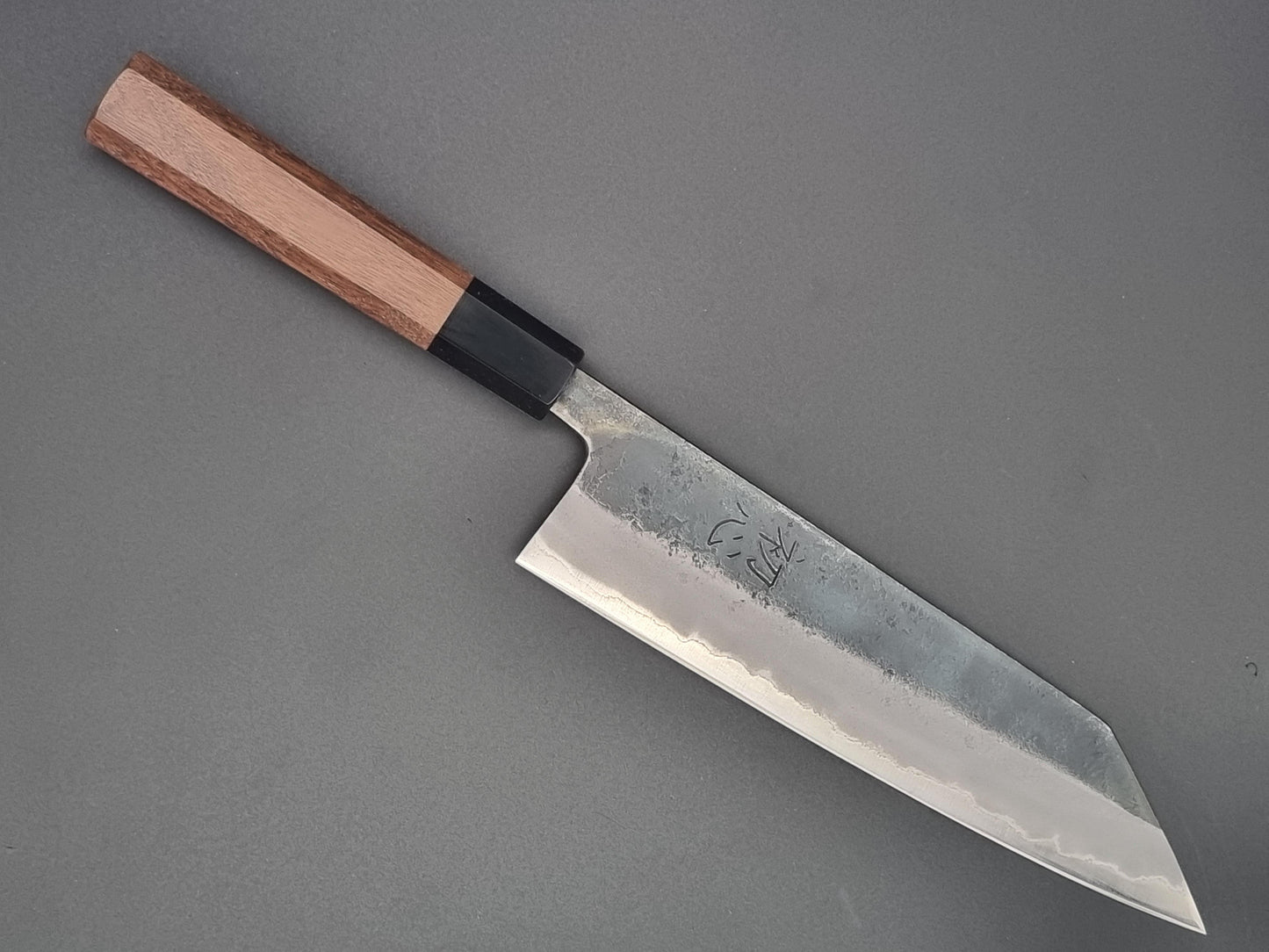 Hatsukokoro Kurosagi Blue Super (AS) Kurouchi 210mm Kiritsuke Gyuto - The Sharp Chef