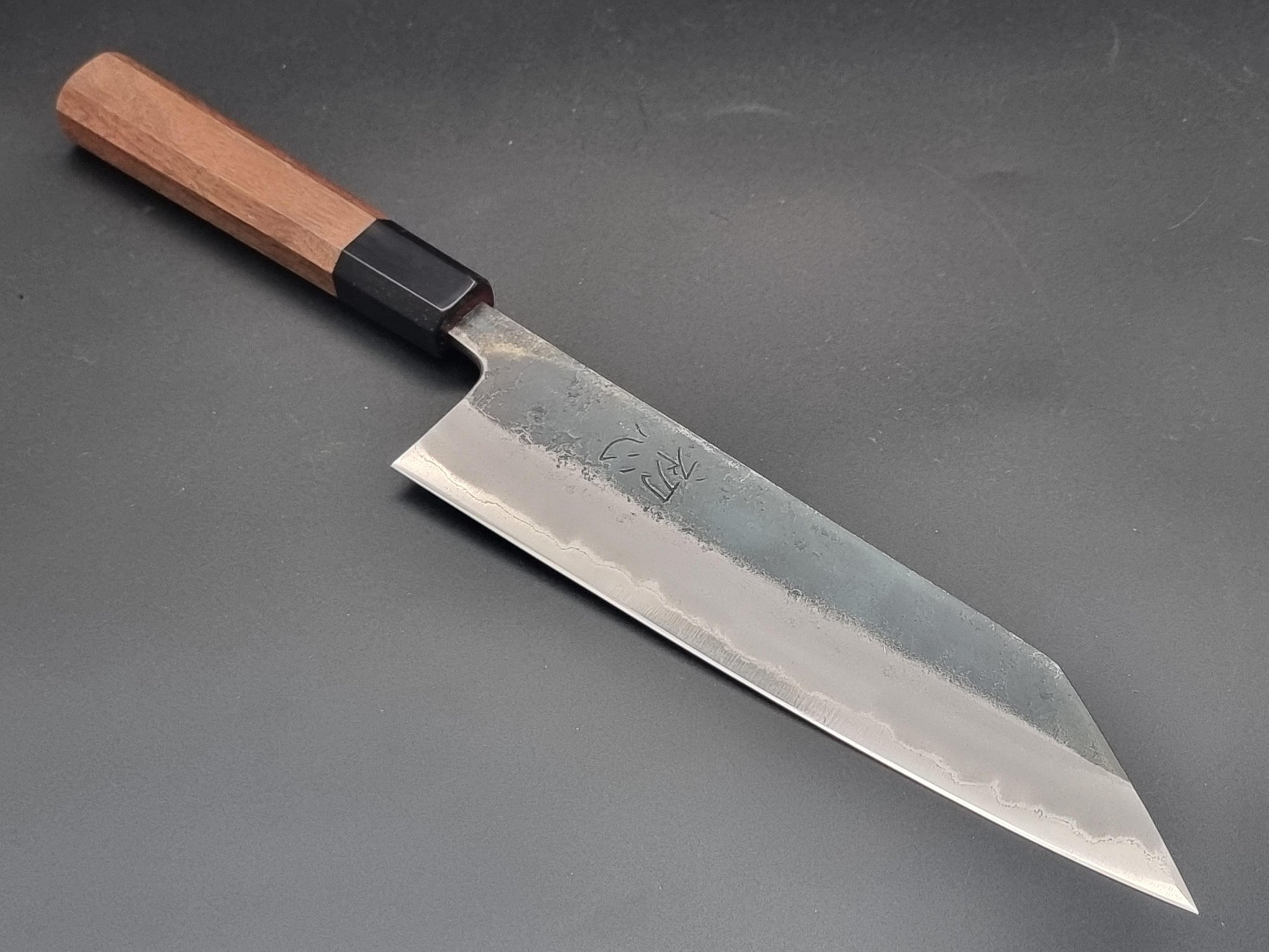 Hatsukokoro Kurosagi Blue Super (AS) Kurouchi 210mm Kiritsuke Gyuto - The Sharp Chef