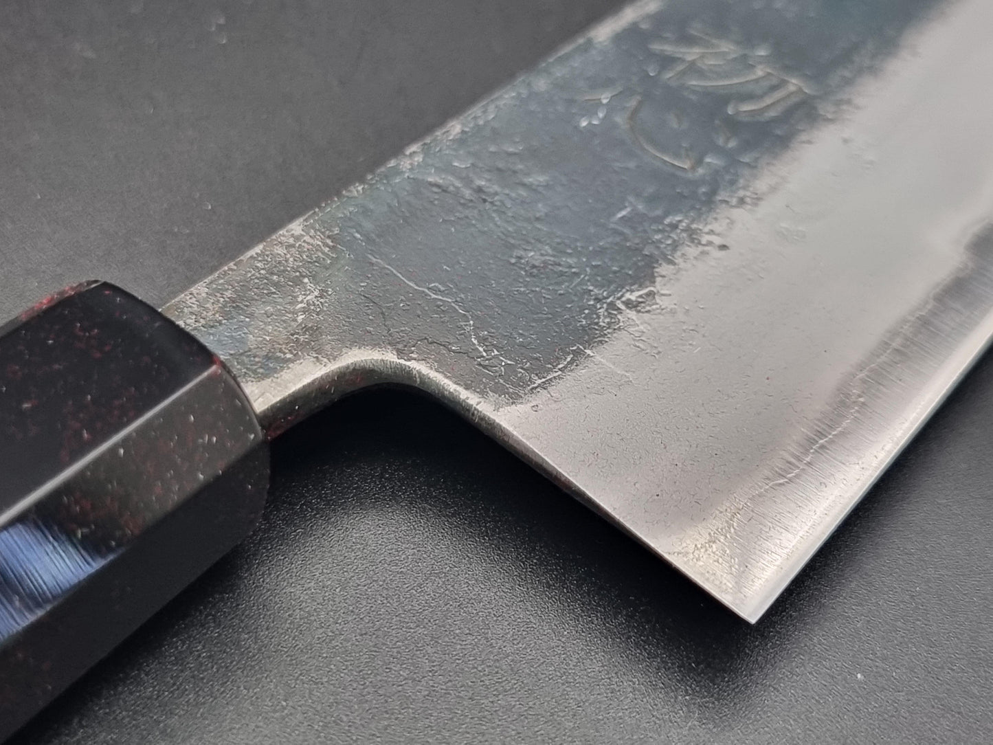 Hatsukokoro Kurosagi Blue Super (AS) Kurouchi 210mm Kiritsuke Gyuto - The Sharp Chef