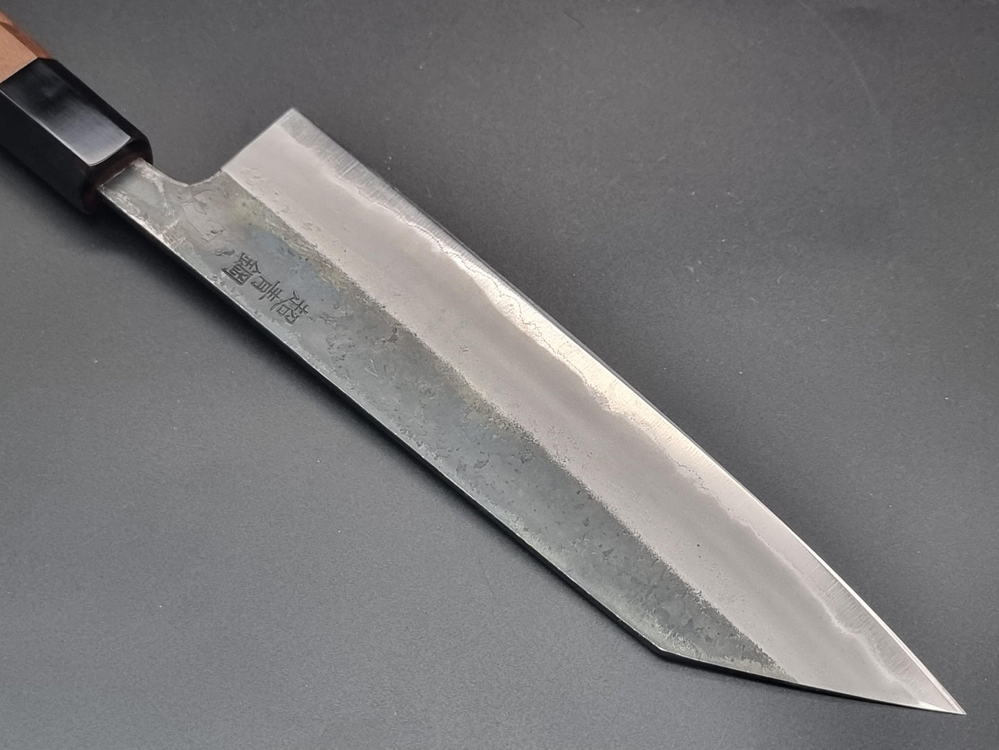 Hatsukokoro Kurosagi Blue Super (AS) Kurouchi 210mm Kiritsuke Gyuto - The Sharp Chef