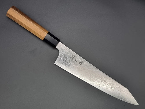 Hatsukokoro Saihyo SG2 Damascus 240mm Kiritsuke Gyuto - The Sharp Chef