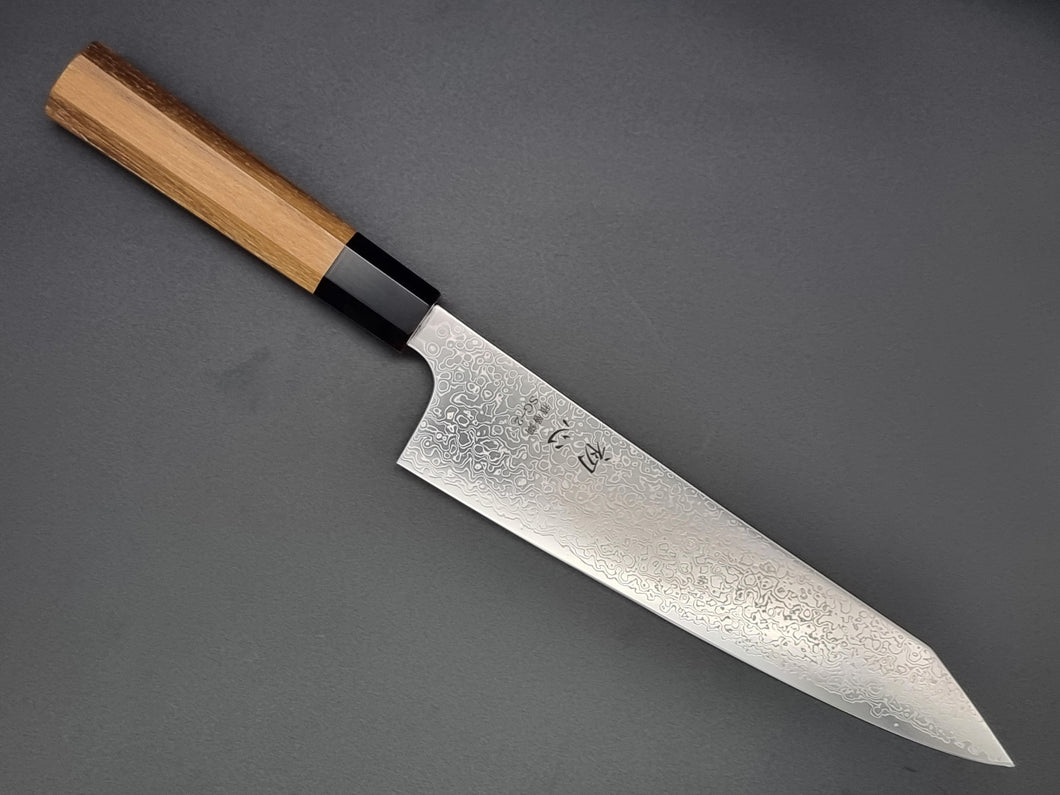 Hatsukokoro Saihyo SG2 Damascus 240mm Kiritsuke Gyuto - The Sharp Chef