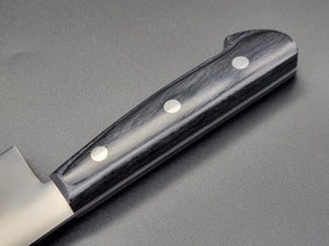 Iseya Molybdenum Steel 210mm Gyuto with Black Handle - The Sharp Chef