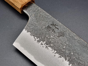 Itsuo Doi Homura Guren Blue 2 Kurouchi Tsuchime 225mm Gyuto - The Sharp Chef