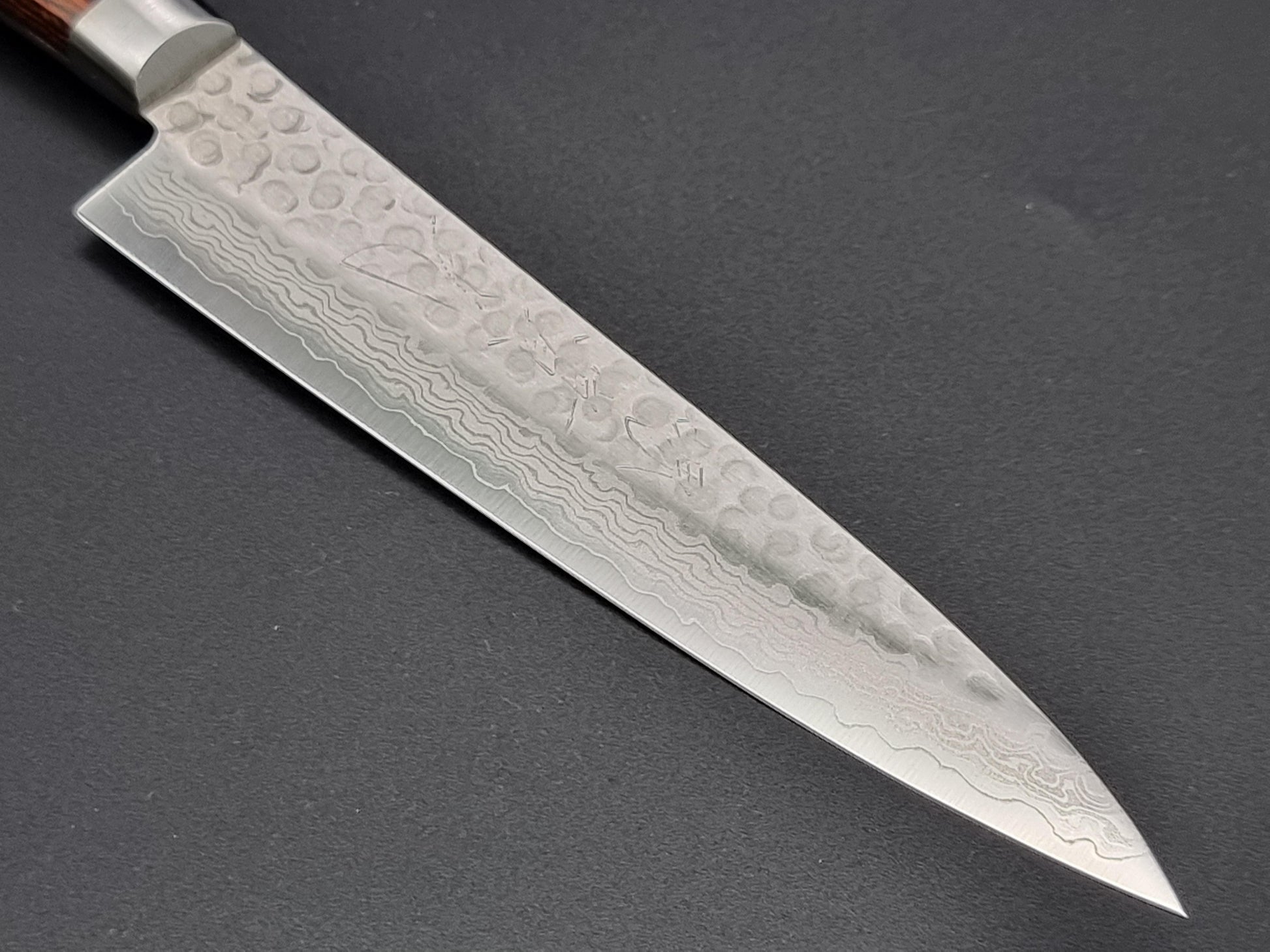 Jikko VG10 Hammered Damascus 135mm Petty - The Sharp Chef