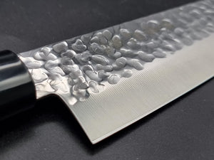 Kanetsune Hammered Stainless 165mm Santoku - The Sharp Chef