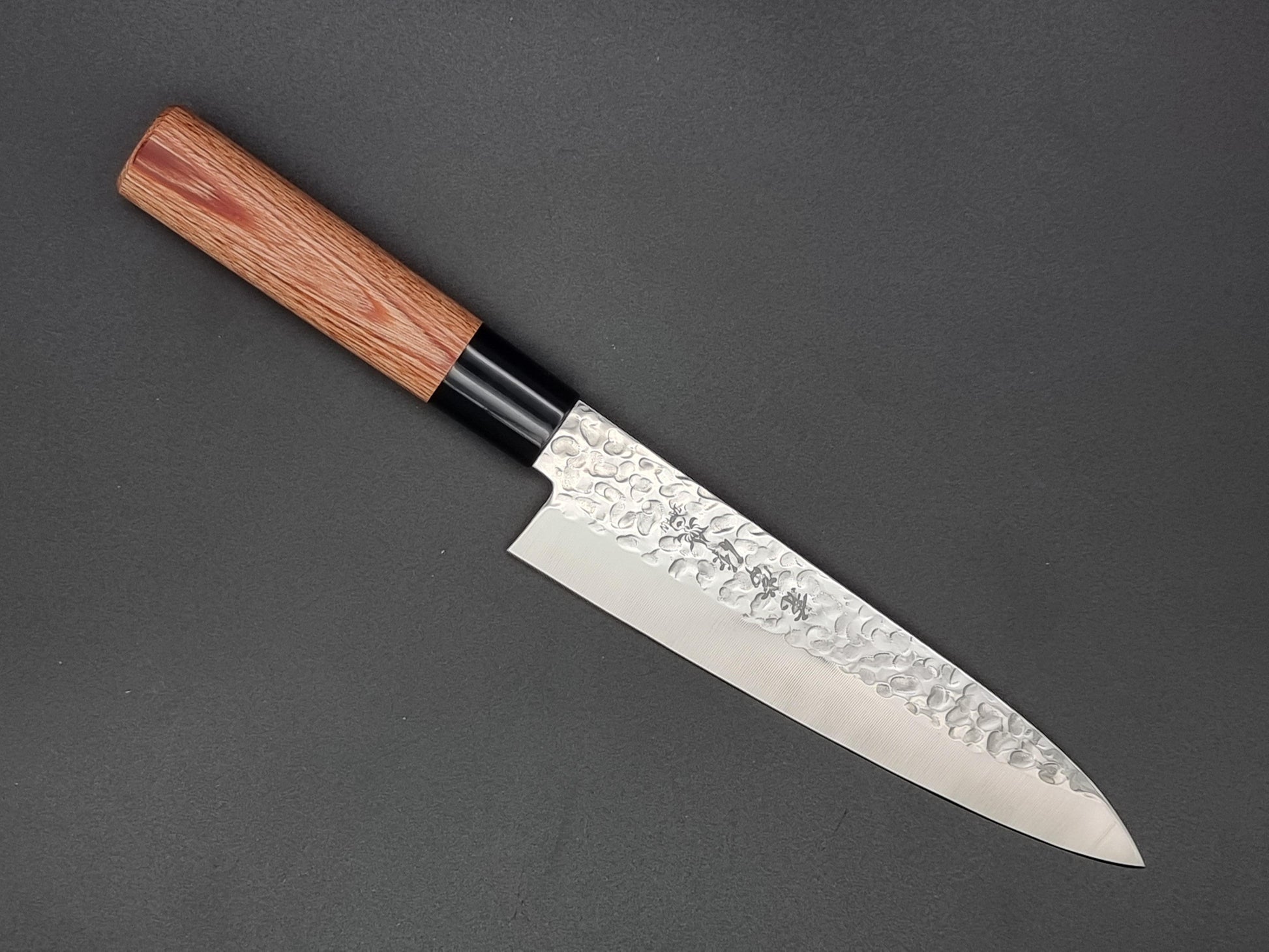 Kanetsune Hammered Stainless 240mm Gyuto - The Sharp Chef