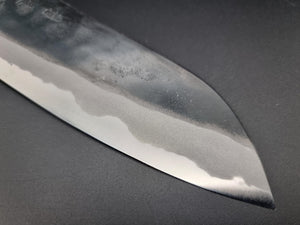 Kyohei Shindo Blue #2 Kurouchi 170mm Santoku - The Sharp Chef