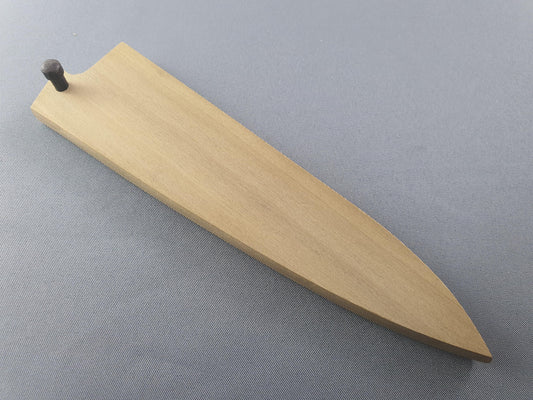 Magnolia Saya Sheath for 120mm Petty Knife with Ebony Pin - The Sharp Chef