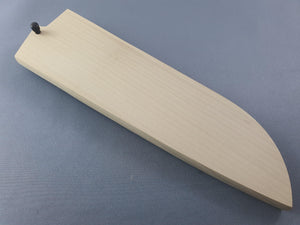 Magnolia Saya Sheath for 180mm Santoku Knife with Ebony Pin - The Sharp Chef