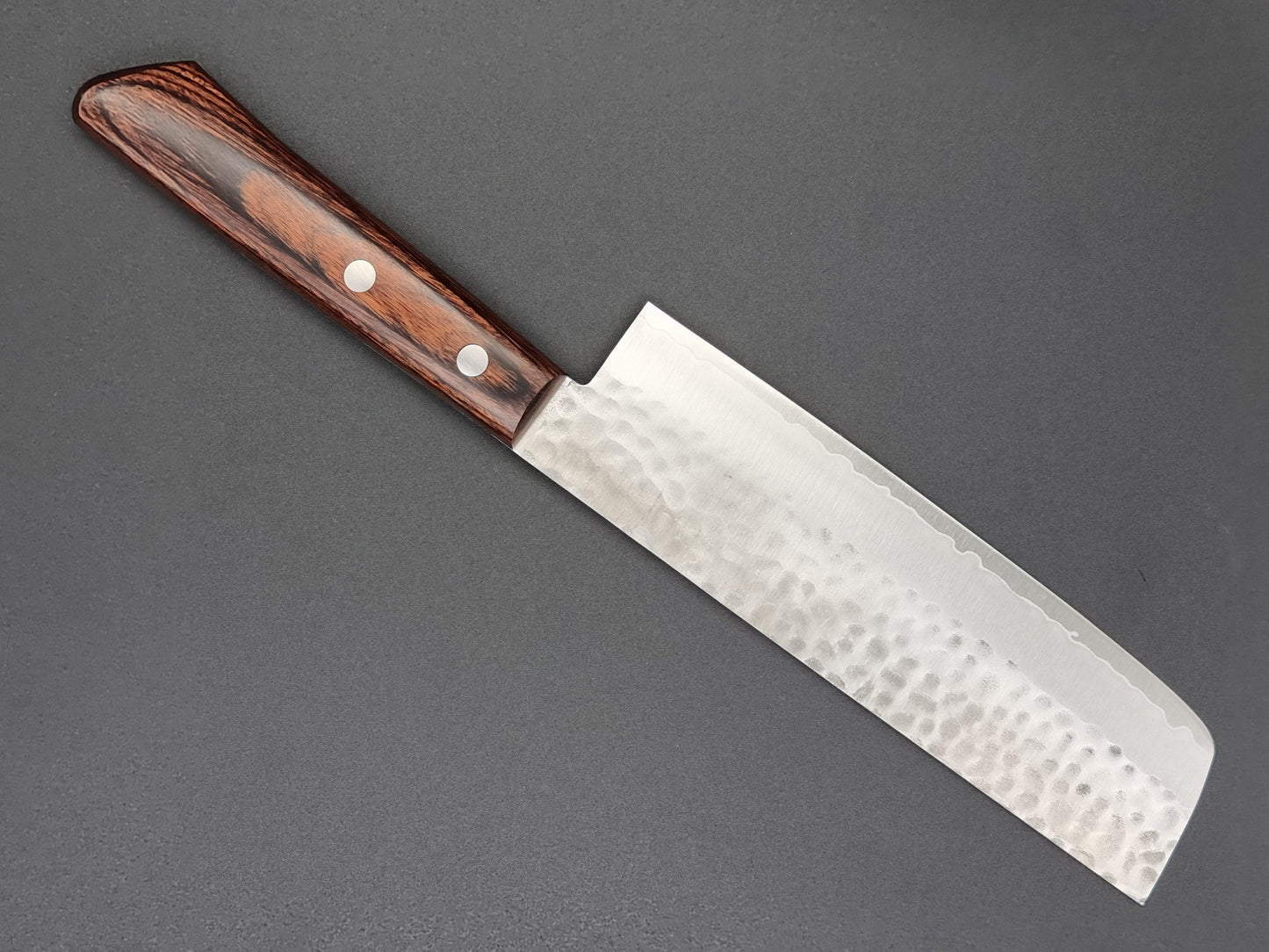 Masutani VG1 Hammered Nakiri 165mm - The Sharp Chef