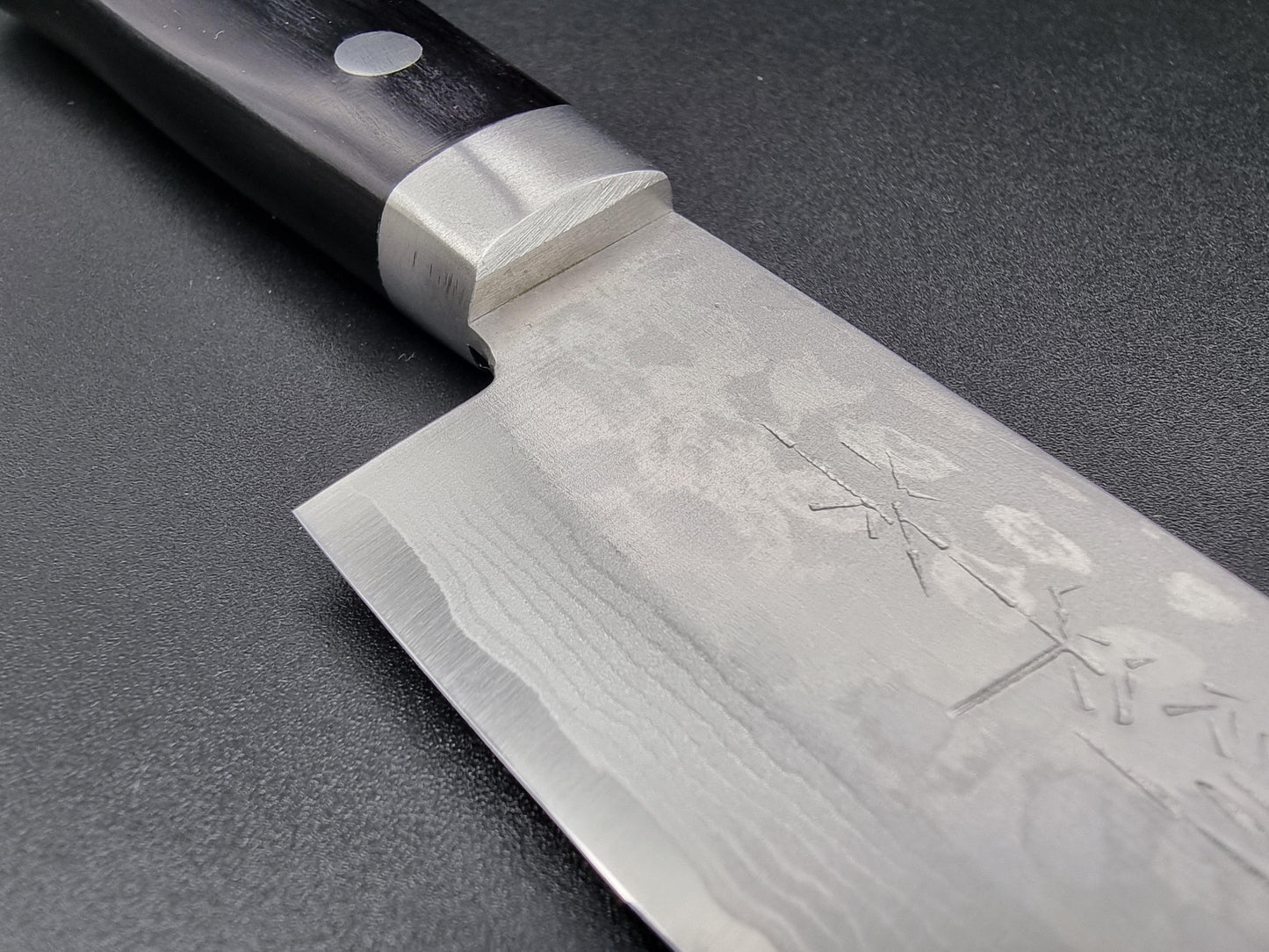 Masutani VG10 Damascus 130mm Ko-Santoku - The Sharp Chef