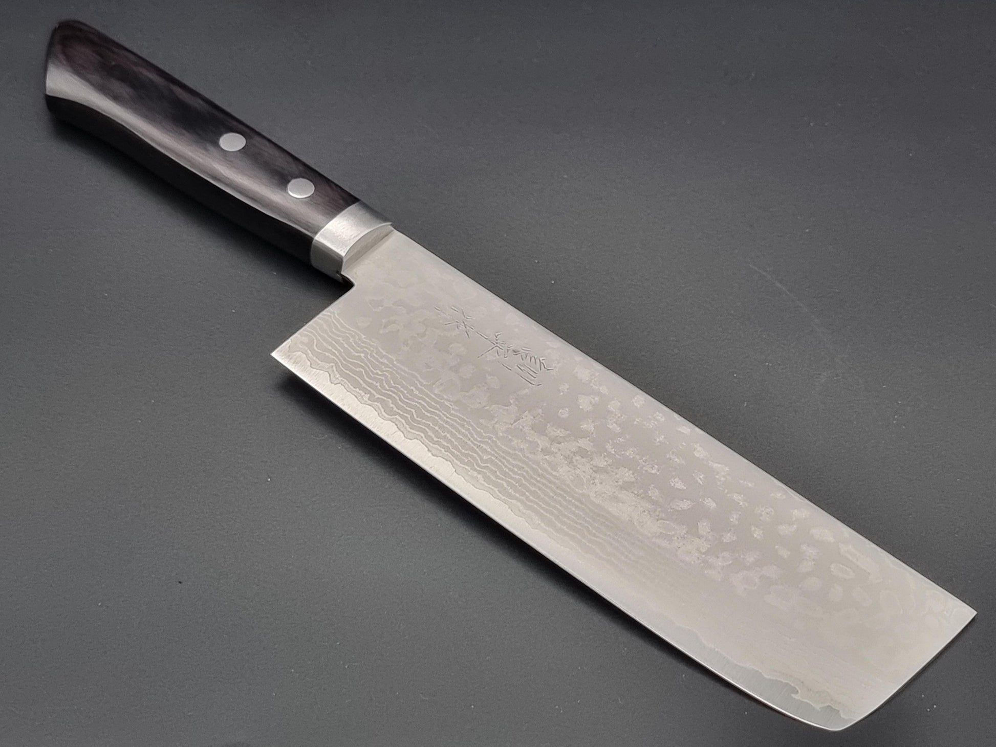 Masutani VG10 Damascus 165mm Nakiri - The Sharp Chef