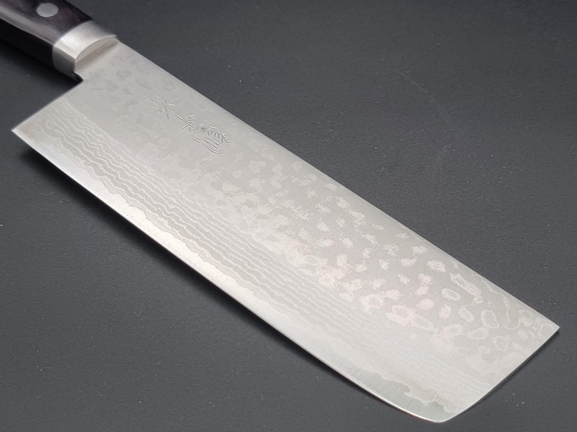 Masutani VG10 Damascus 165mm Nakiri - The Sharp Chef