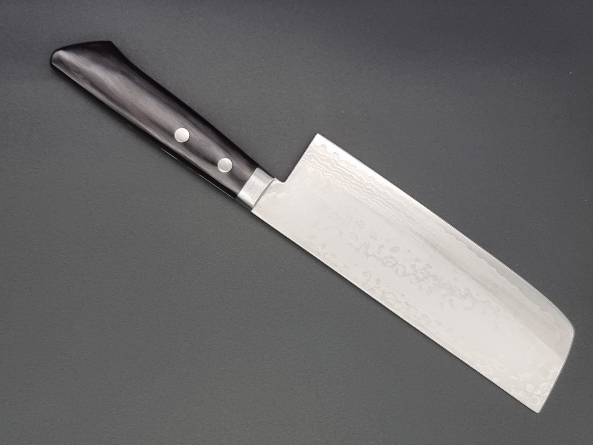 Masutani VG10 Damascus 165mm Nakiri - The Sharp Chef