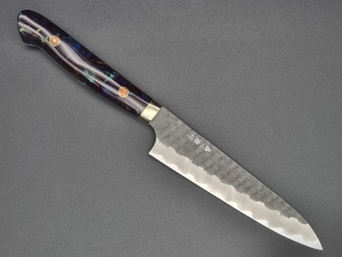 Nigara Hamono SG2 Tsuchime Kurouchi 150mm Petty - The Sharp Chef