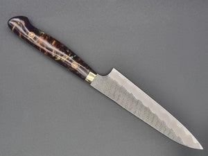 Nigara Hamono SG2 Tsuchime Kurouchi 150mm Petty - The Sharp Chef