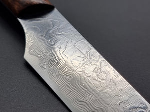 Pair of Takeshi Saji SG2 Diamond Damascus Steak Knives - The Sharp Chef