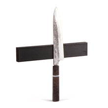 Piotr the Bear Black Leather Magnetic Knife Rack - Various Sizes - The Sharp Chef