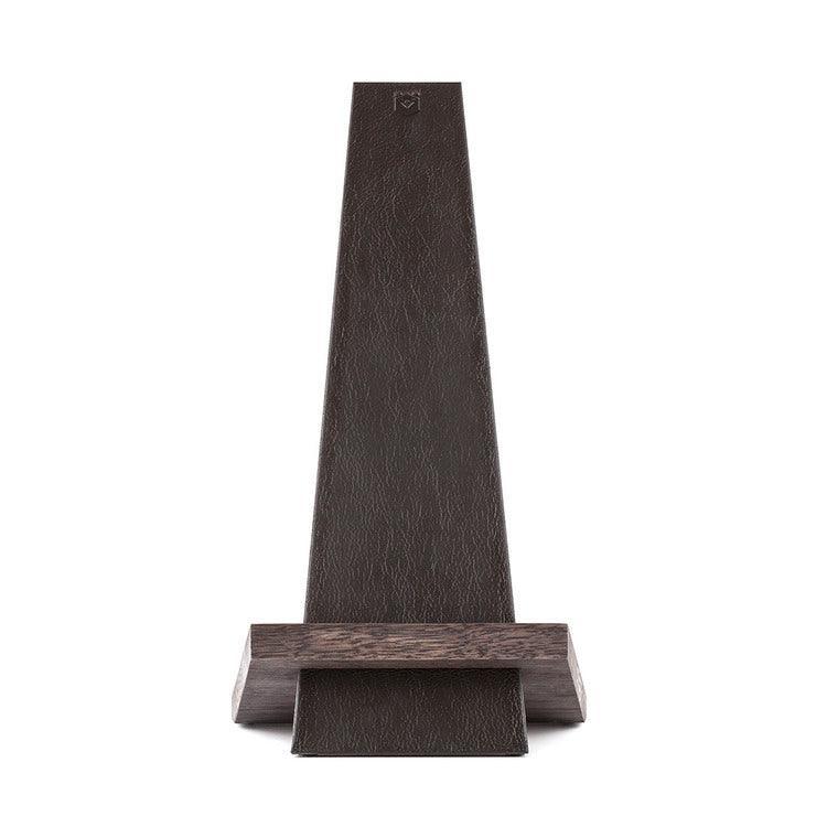 Piotr the Bear Black Leather Magnetic Knife Stand - The Sharp Chef