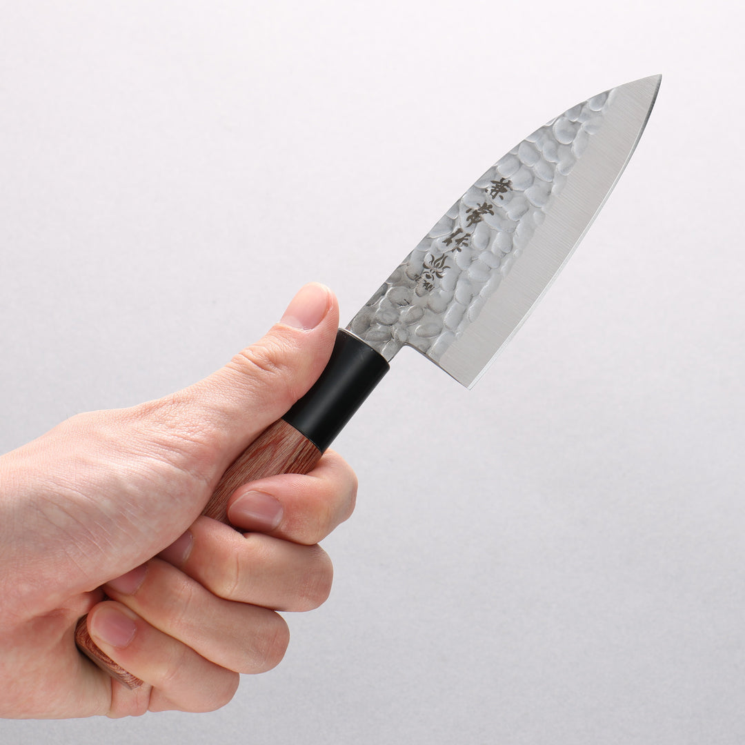 Kanetsune Hammered Stainless 105mm Deba Knife