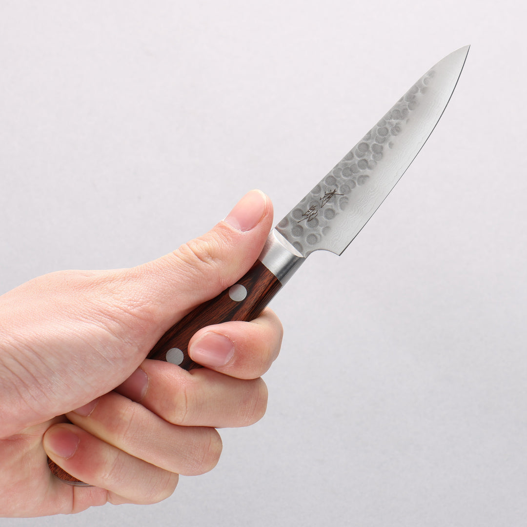 Seisuke Hamono VG10 Hammered Damascus 80mm Paring