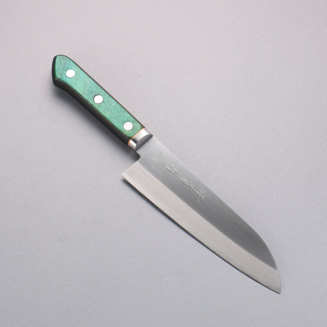 Sakai Kikumori Blue 1 Migaki 165mm Santoku