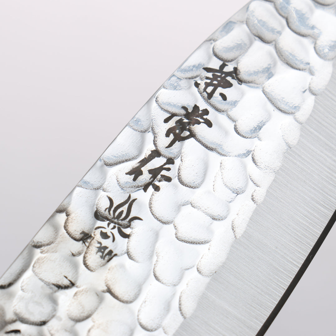 Kanetsune Hammered Stainless 105mm Deba Knife
