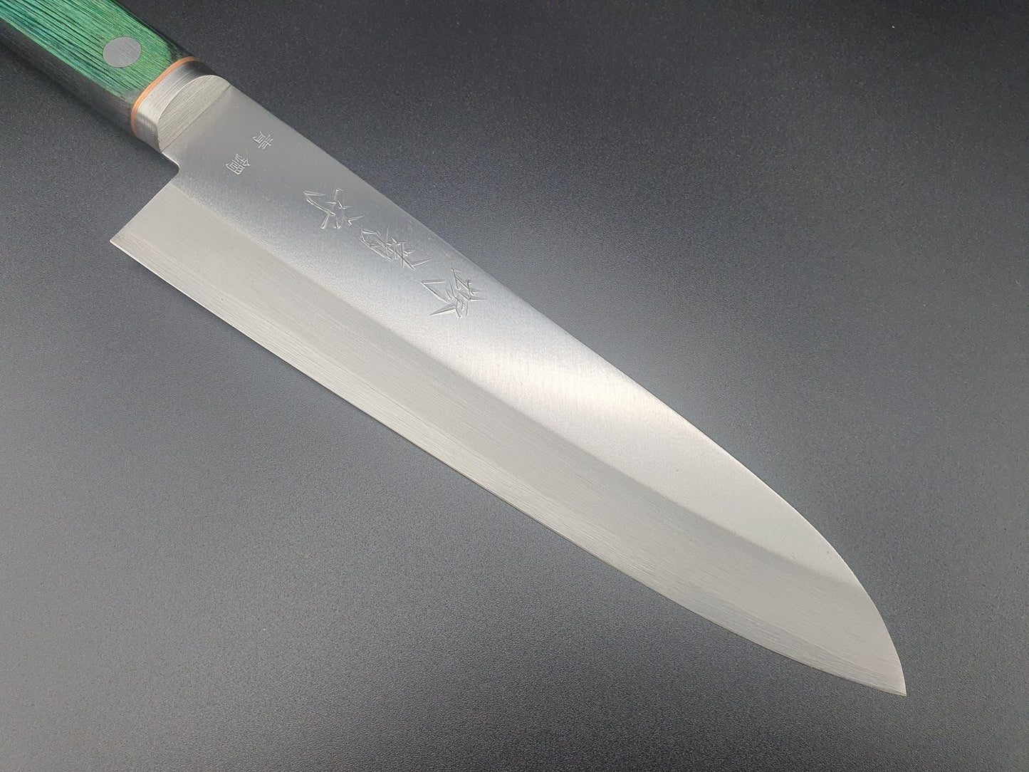 Sakai Kikumori Blue 1 Migaki 175mm Gyuto - The Sharp Chef