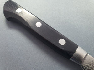 Sakai Takayuki AUS10 45 Layer Mirror Damascus 80mm Paring - The Sharp Chef